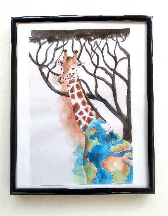 Giraffe de la Terre
