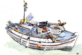 Creten fishing boat.