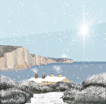 Christmas at the Coastguard Cottages