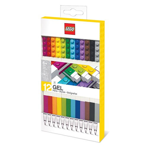 Lego 2.0 Gel Pens 12 Pcs
