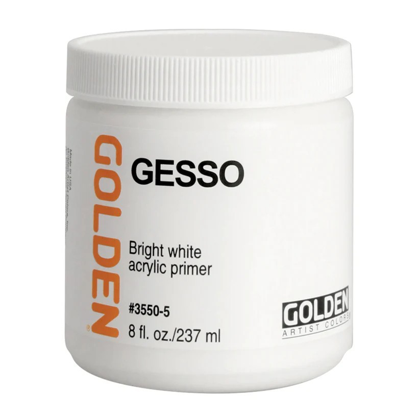 Golden White Acrylic Gesso Primer Golden White Acrylic Gesso Primer