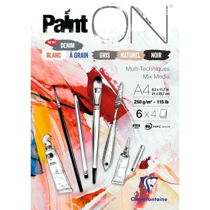 PaintOn Pad 250gsm Assorted (24sh) PaintOn Pad 250gsm Assorted (24sh)