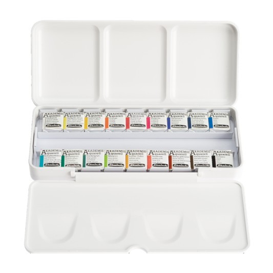 Schmincke Akademie watercolour set