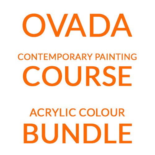 OVADA Contemporary Painting Course Acrylic Colour Bundle