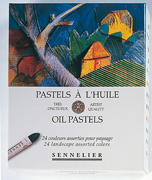 Sennelier Oil Pastel Sets of 24: Landscape