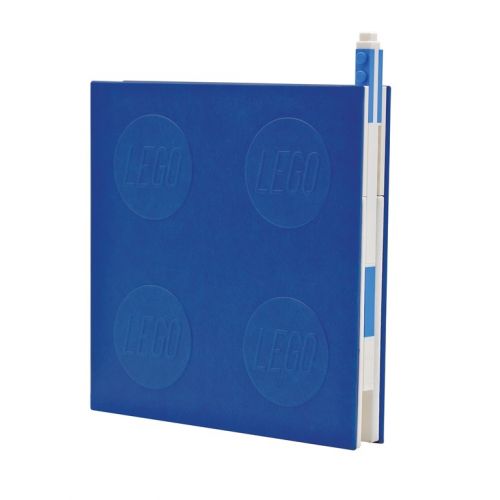 Lego 2.0 Locking Notebook with Gel Pen: Blue