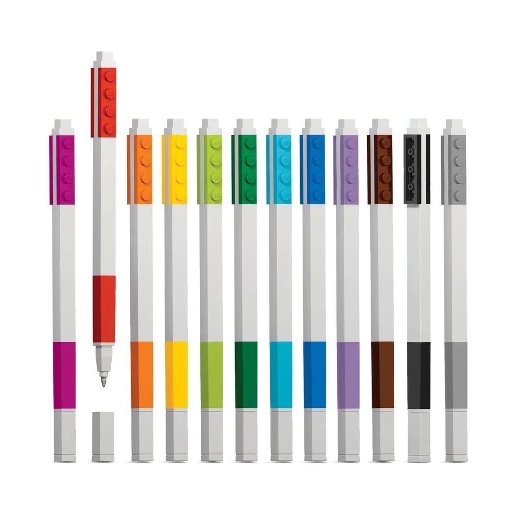 Lego 2.0 Single Gel Pen - Green Lego 2.0 Single Gel Pen - Green