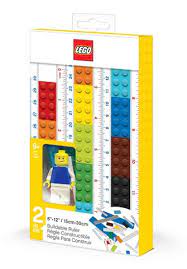 Lego 2.0 Convertible Ruler with Minifigure