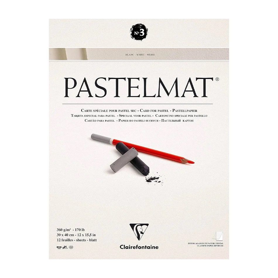 Pastelmat pad n°3 24x30cm 12sh 360g