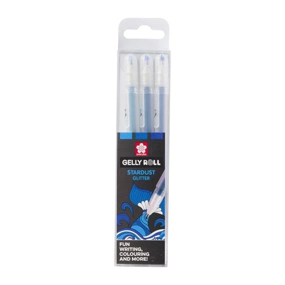 Sakura Gelly Roll Set of 3 | Stardust, Ocean