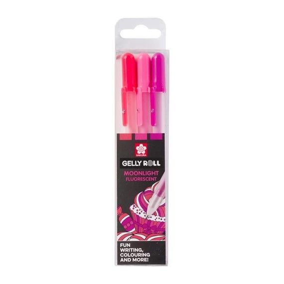 Sakura Gelly Roll Set of 3 | Moonlight, Sweets
