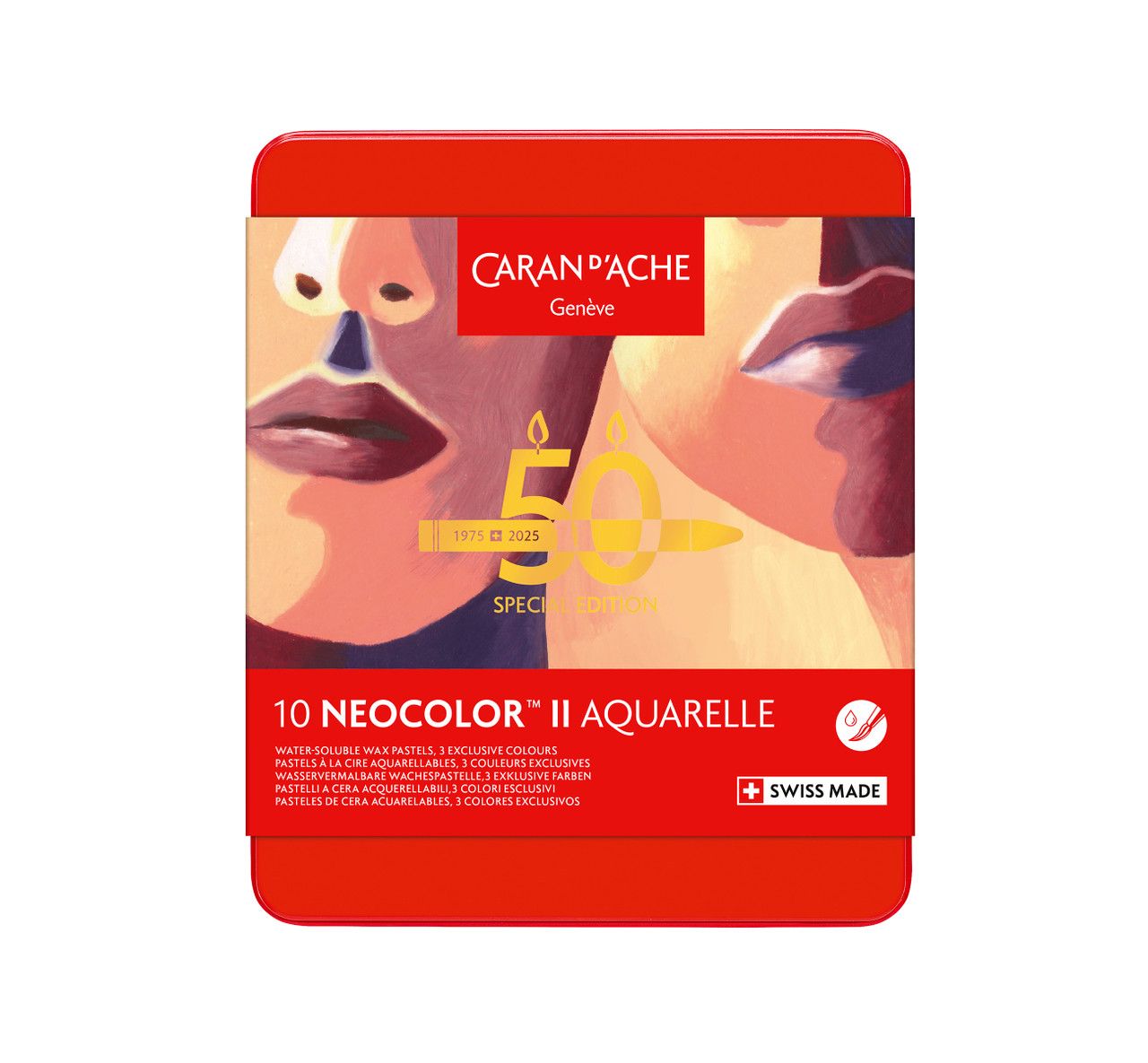 Caran dAche Neocolor 2 Special Edition set of 10 - Portrait