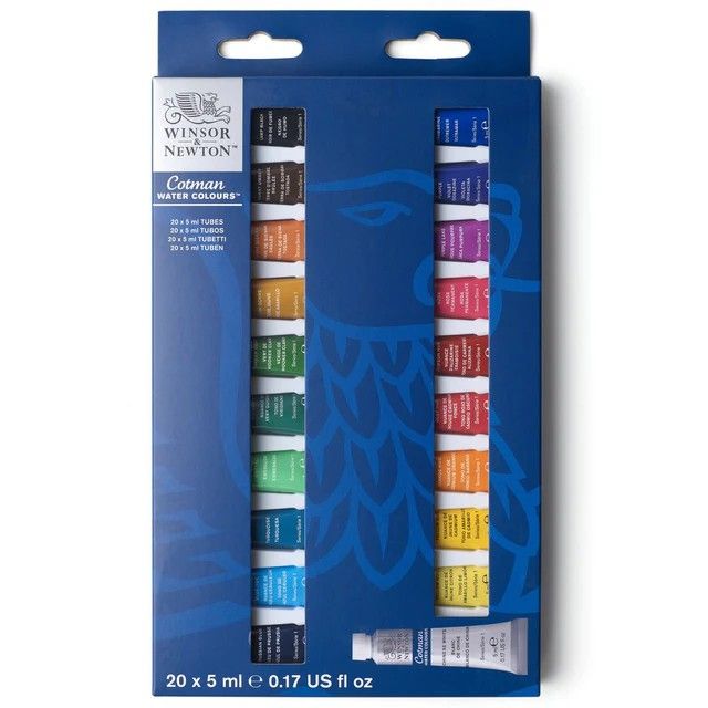 Winsor & Newton Cotman Tube set 20x5ml