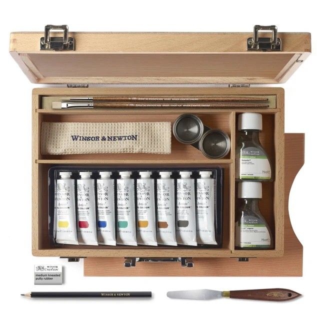 Winsor & Newton Artists Oil Studio Set 18pcs