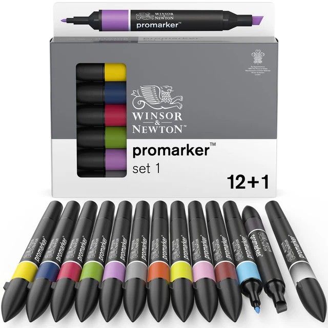 ProMarker 12 Pen Set 1