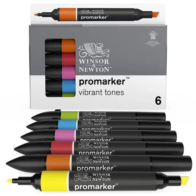 ProMarker Collectors 6 Set Vibrant Tones