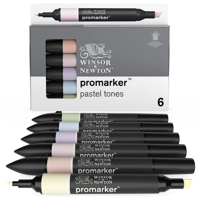 ProMarker Collectors 6 Set Pastel Tones