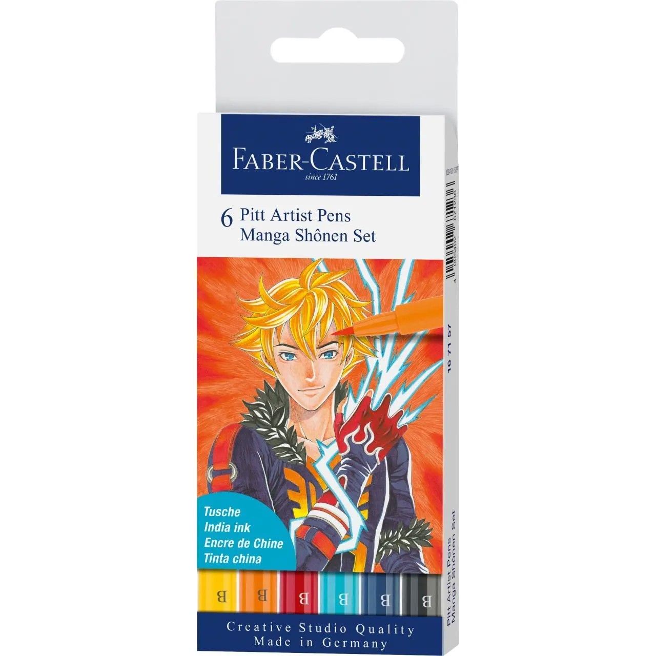 Faber Castell Pitt Artists Manga Shonen Set