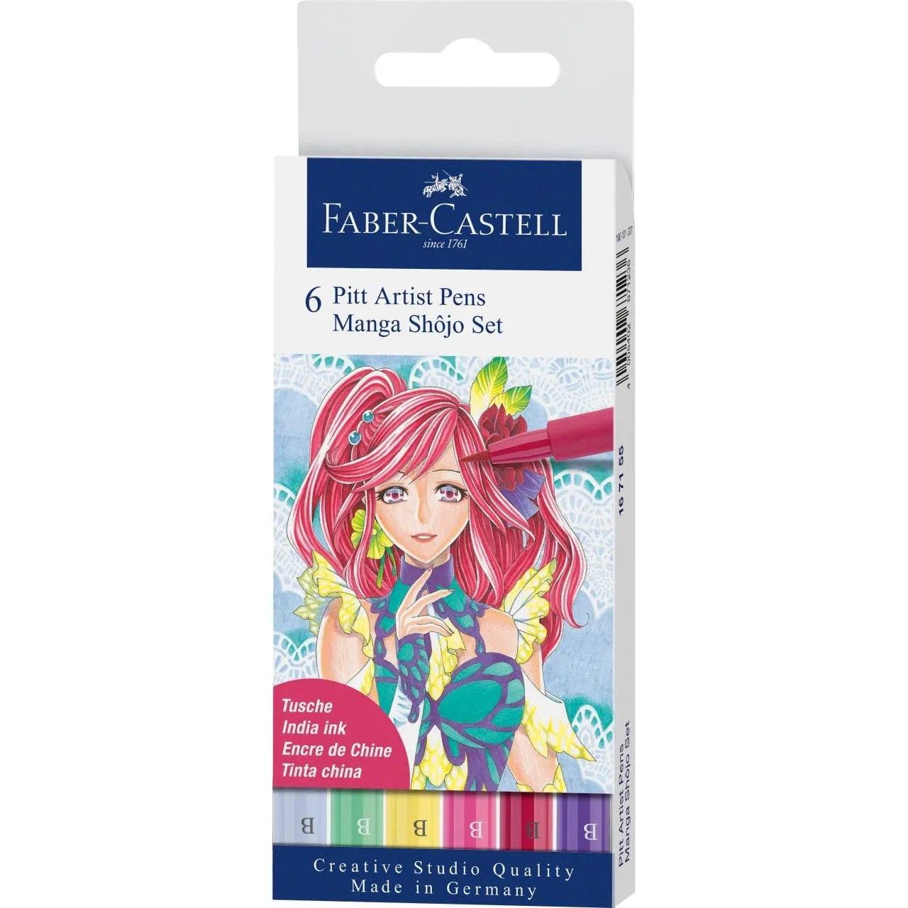 Faber Castell Pitt Artists Manga Shojo Set