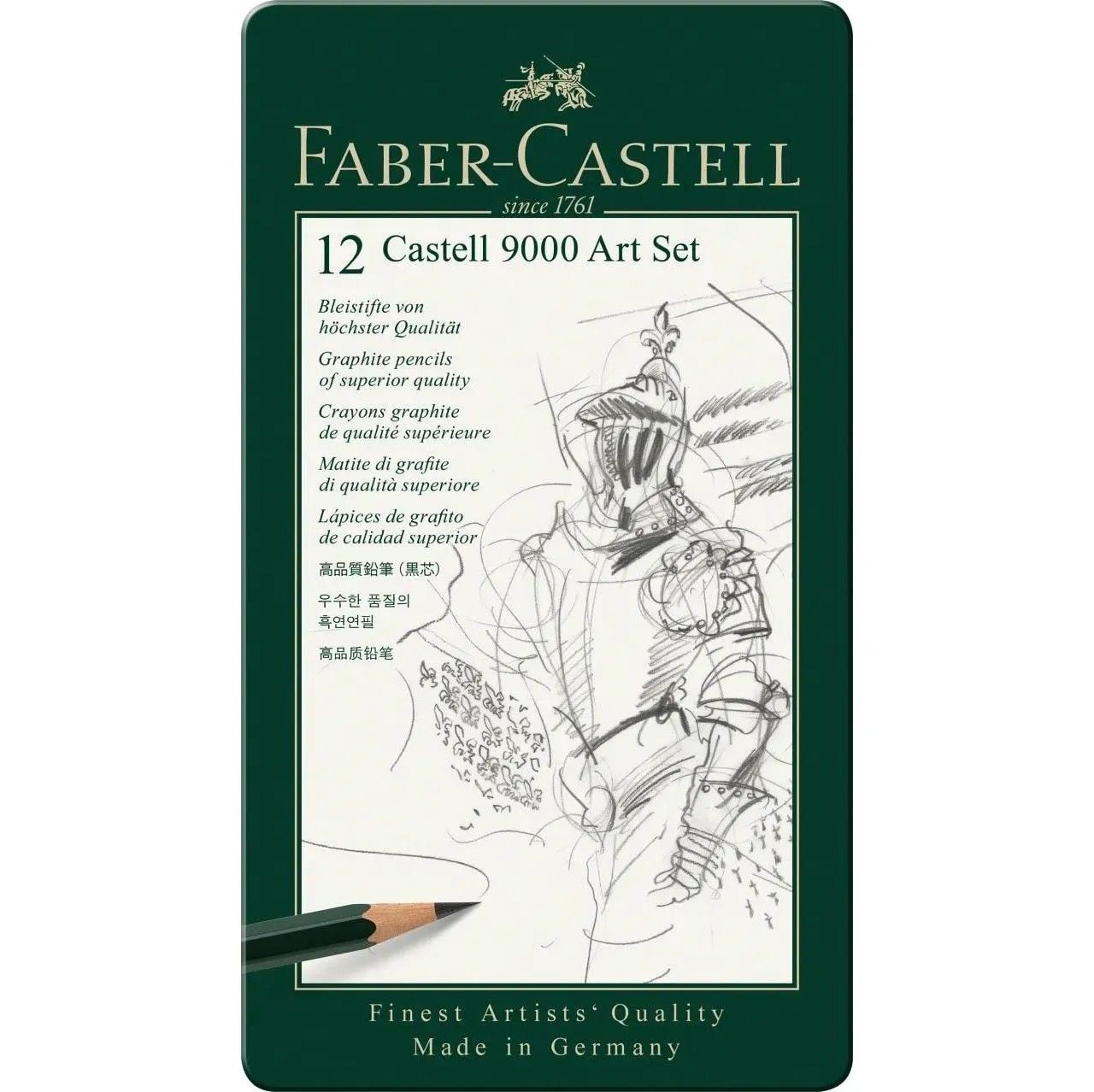 Faber Castell 9000 Pencil Art Set of 12