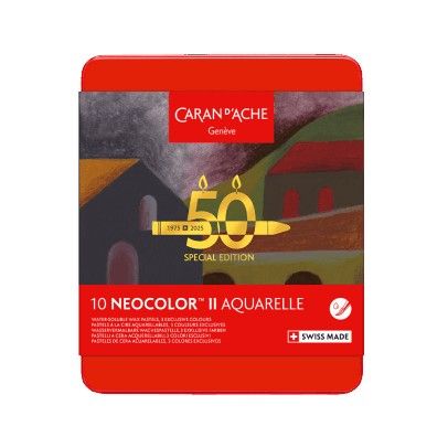 Caran dAche Neocolor 2 Special Edition set of 10 - Dark