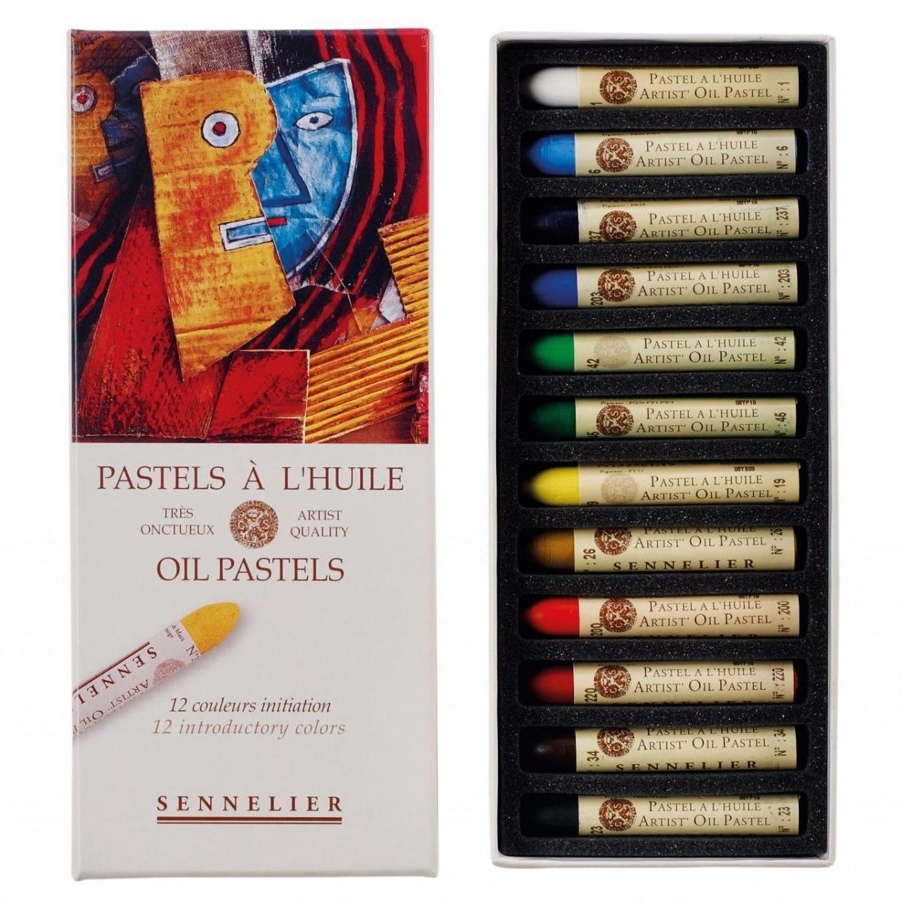 Sennelier Oil Pastel Assorted Set of 12