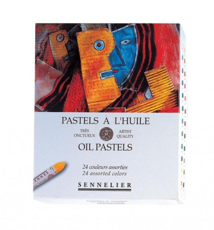 Sennelier Oil Pastel Sets of 24: Assorted
