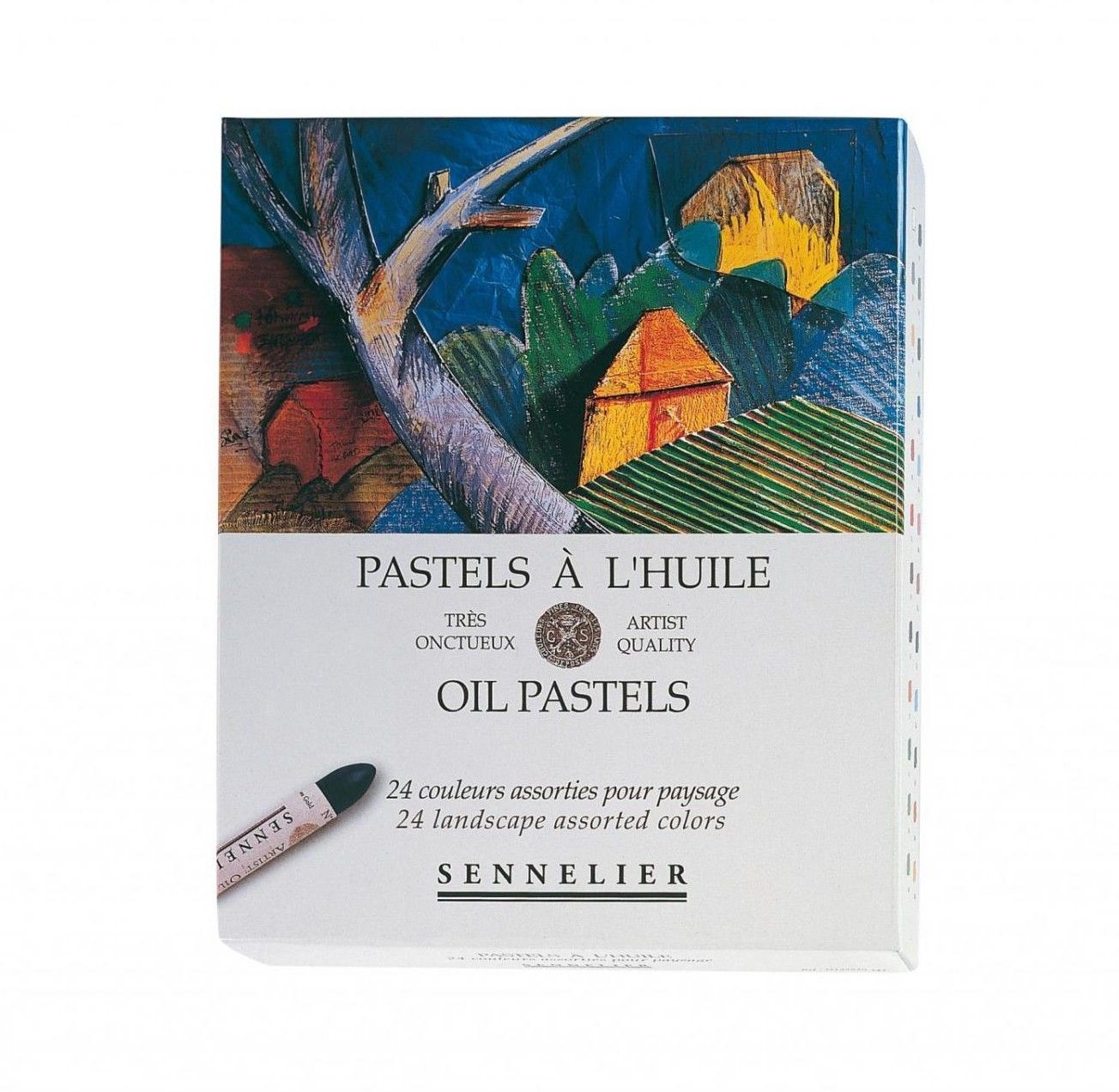 Sennelier Oil Pastel Sets of 24: Landscape