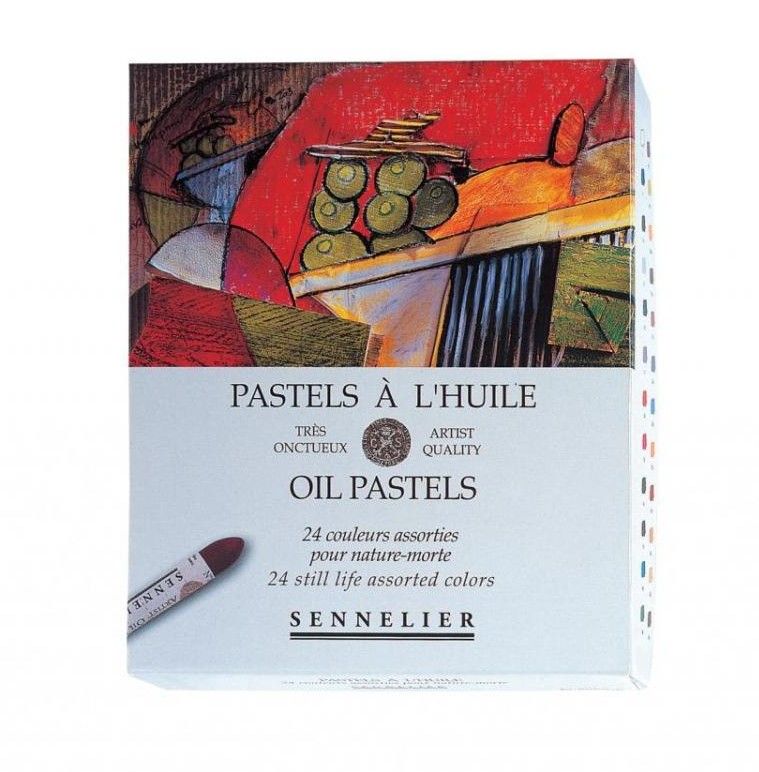 Sennelier Oil Pastel Sets of 24: Still Life