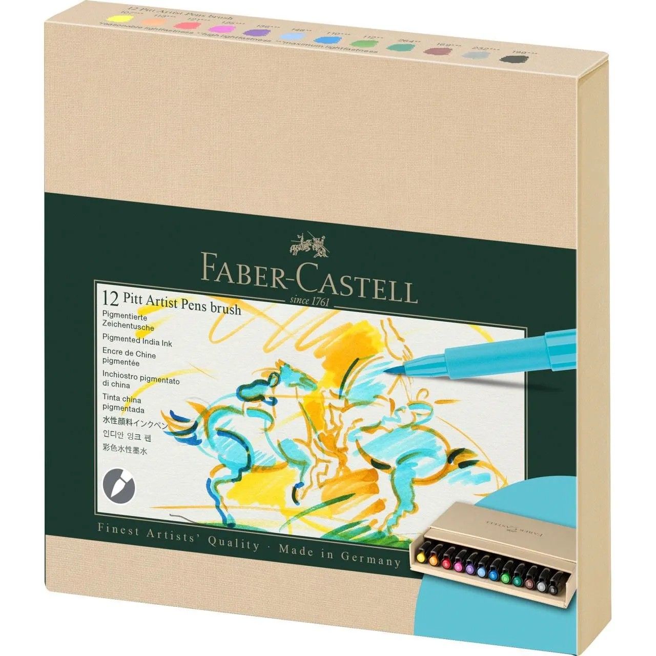 Faber Castell Pitt Artists Brush Gift Set 12