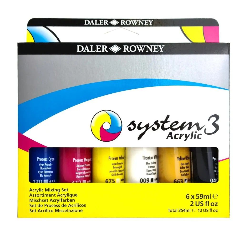 System 3 Process Set 6x59ml System 3 Process Set 6x59ml