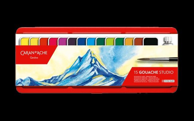Caran dAche Classic Gouache Studio Box of 14 Caran dAche Classic Gouache Studio Box of 14
