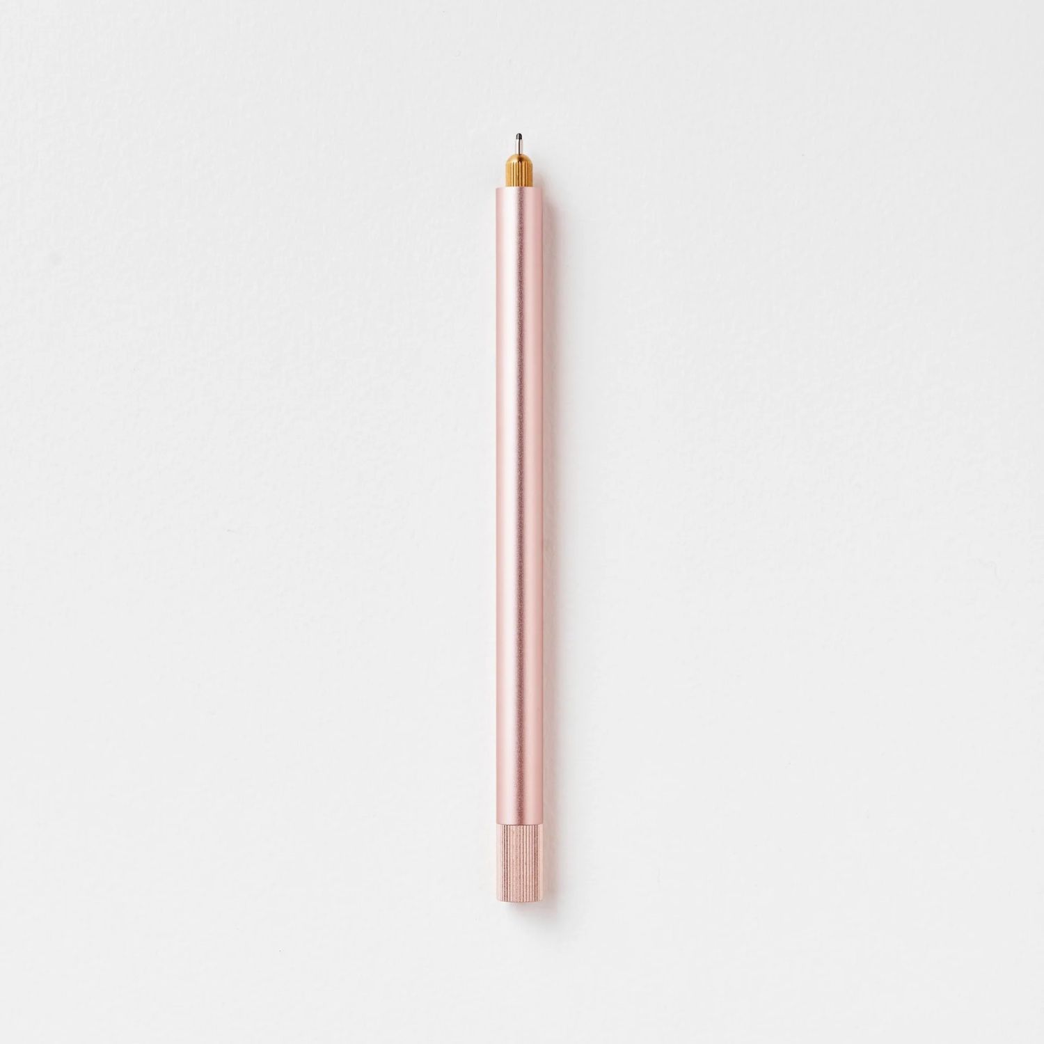 Tom's Studio Lumos Refillable Fineliner & Brush Pen Duo Tip Rose Gold 