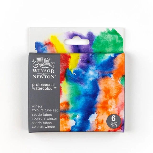 Winsor & Newton Professional Watercolour Winsor Set 6 x 5ml Tubes