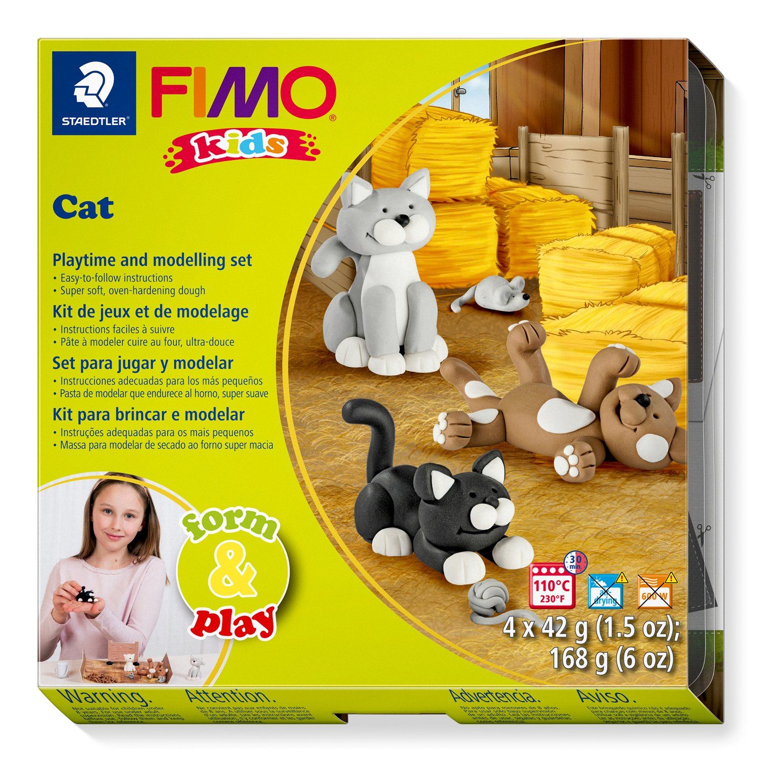 Fimo Kids Form & Play Cat