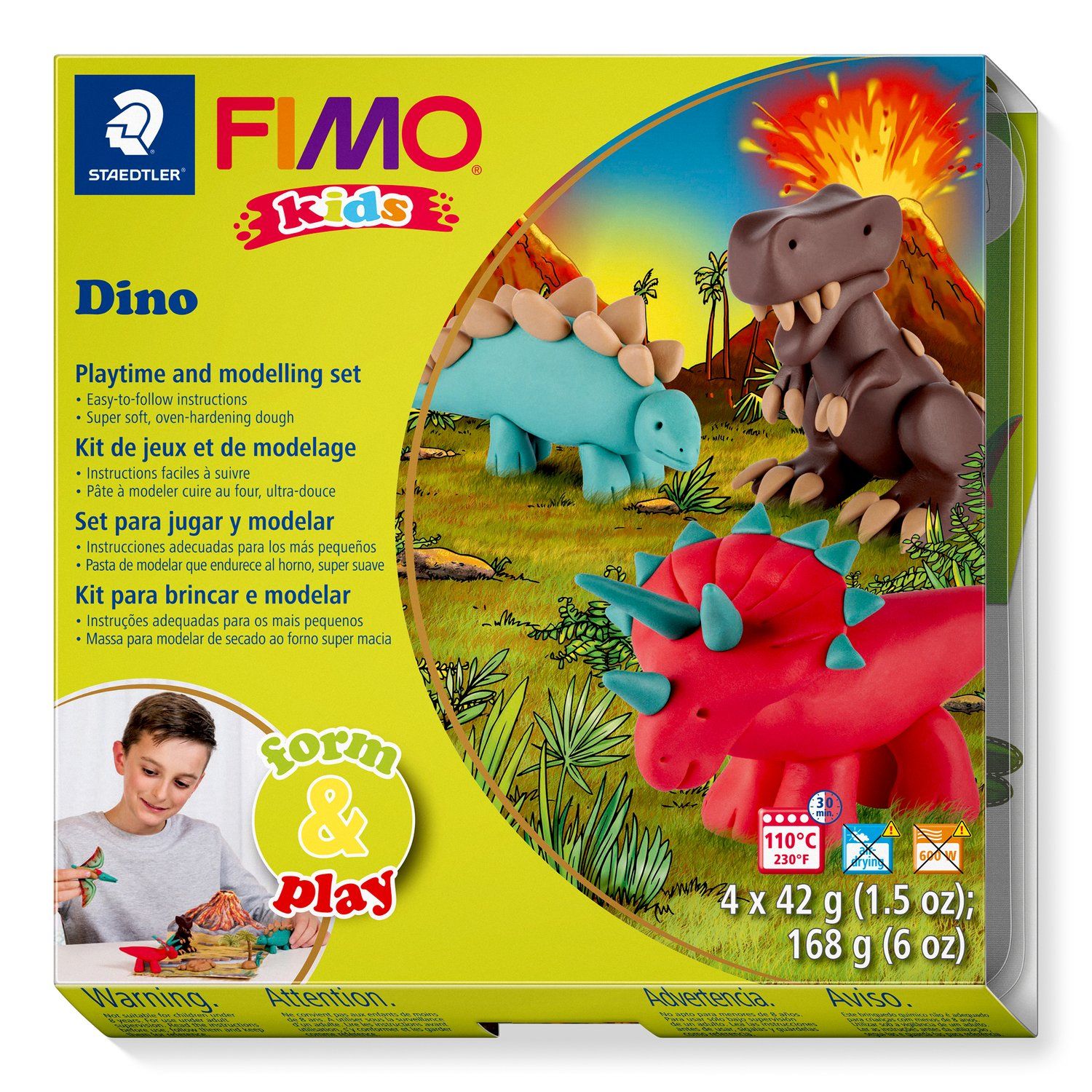 Fimo Kids Form & Play Dino