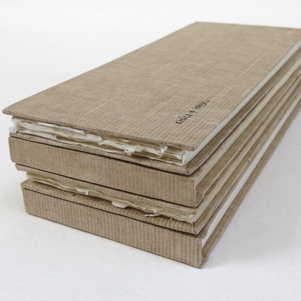 Khadi Long Hardback 13x32cm 210gsm Smooth 