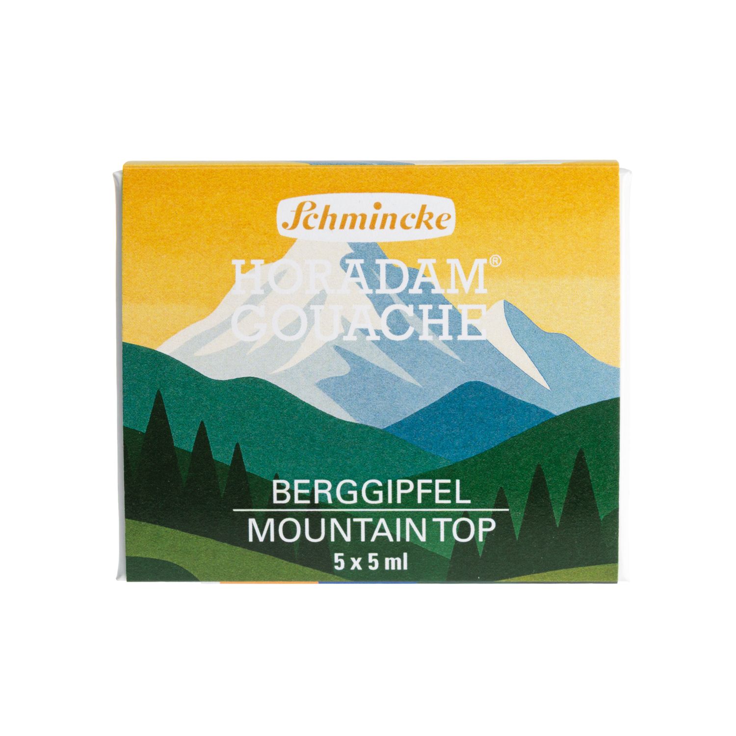 Schmincke Horadam Gouache set 5x5ml - Mountain Top 