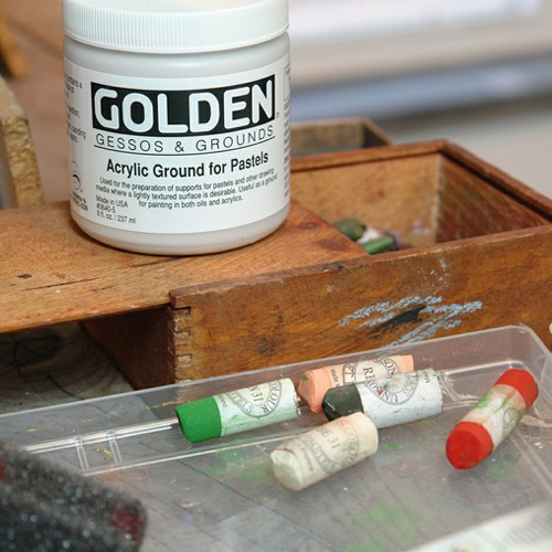 Golden Acrylic Ground for Pastels