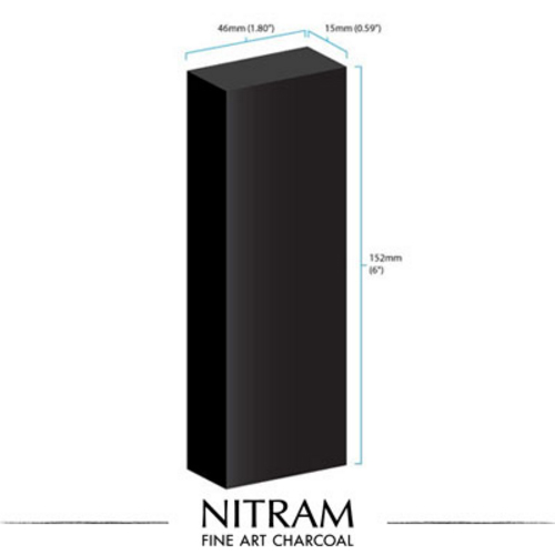 Nitram Charcoal Bloc de Saule Extra Soft - Single