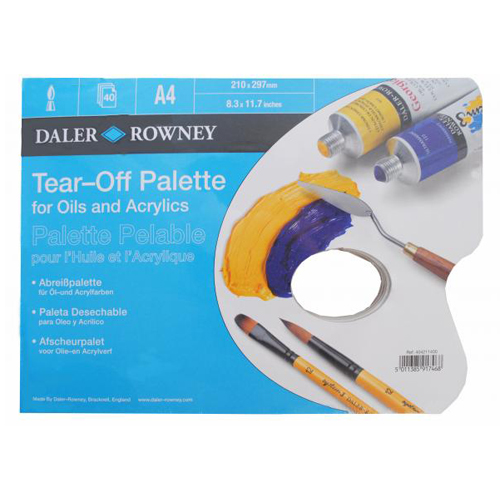 Daler Rowney Oil & Acrylic Tear Off Palette: A3