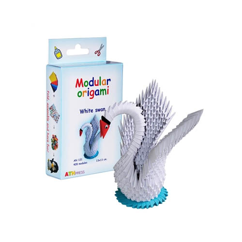 Modular Origami White Swan Kit