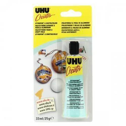 UHU Creativ Foam, Rubber and Flexible Materials 33ml