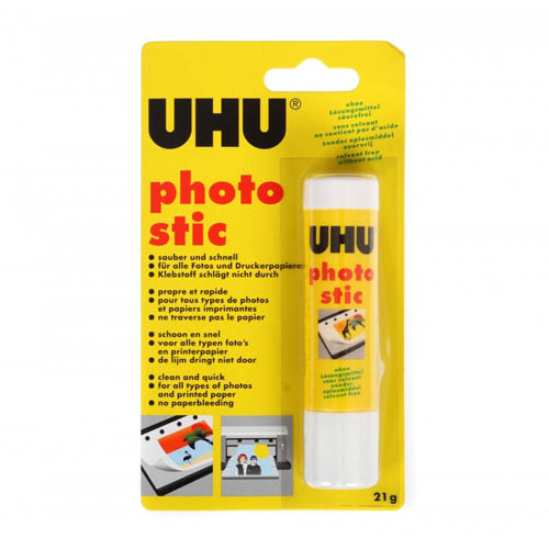 UHU Photo Stic Adhesive Blister Pack 21g