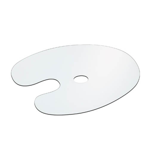 Plastic Palette Oval 33x25cm Flat