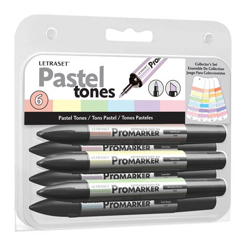 ProMarker Collectors 6 Set Pastel Tones