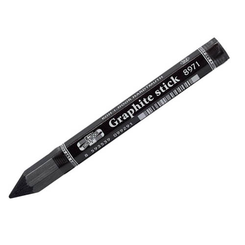 Koh-I-Noor Jumbo Woodless Graphite Pencils: 6B