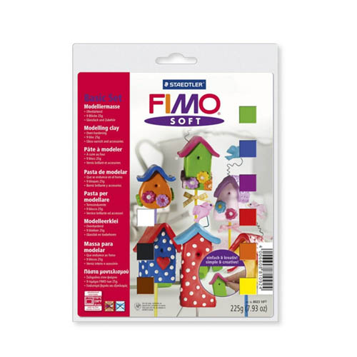FIMO Soft Modelling Clay Basic Set