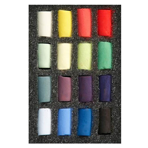 Unison Colour Soft Pastels Half Sticks Set of 16
