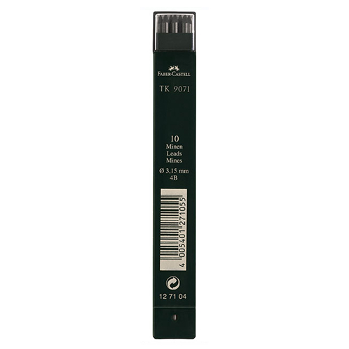 Faber Castell TK Clutch Pencil Leads 3.15mm: 4B